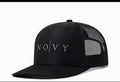 NOVY black trucker hat
